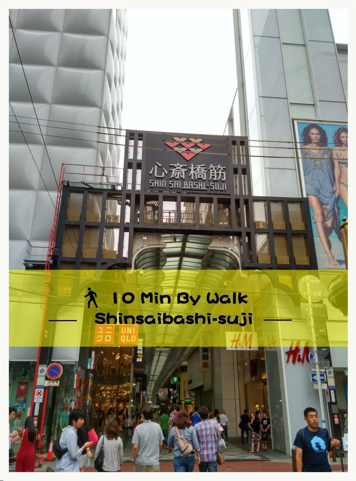 Apartmán Imperial 心斎橋本町 Ósaka Exteriér fotografie